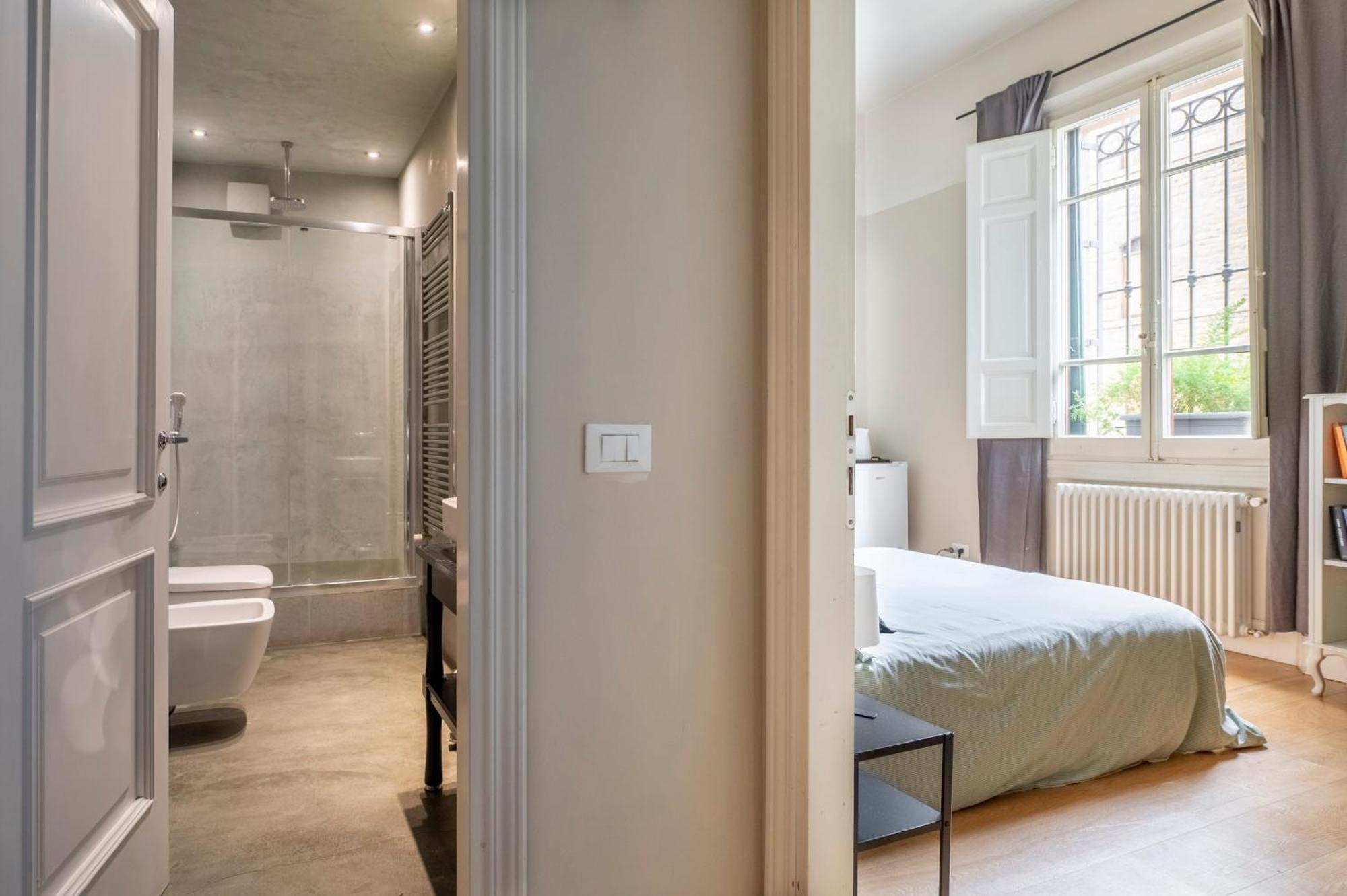 Boutique Apartment With Private Rooms And Garden Oasis Florenz Exterior foto